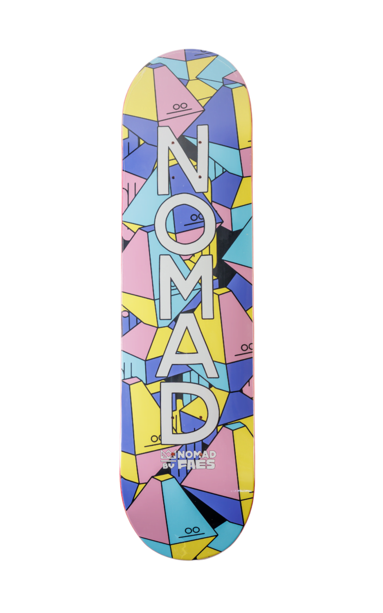 Nomad UFO Series UFO 8″ Skateboard Deck – Pro-Grade Skateboard Deck