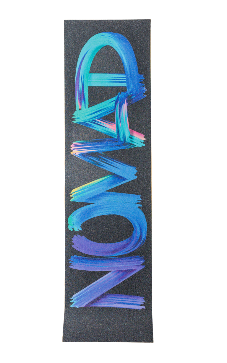 Nomad Psicodelic Black Griptape – 9″x33″ | Bold Design, Maximum Grip