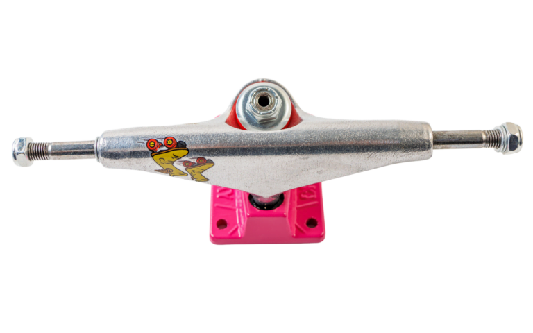 Droshky Flash RoseRed & Silver 5.25 Hollow Light Trucks – Lightweight & Durable