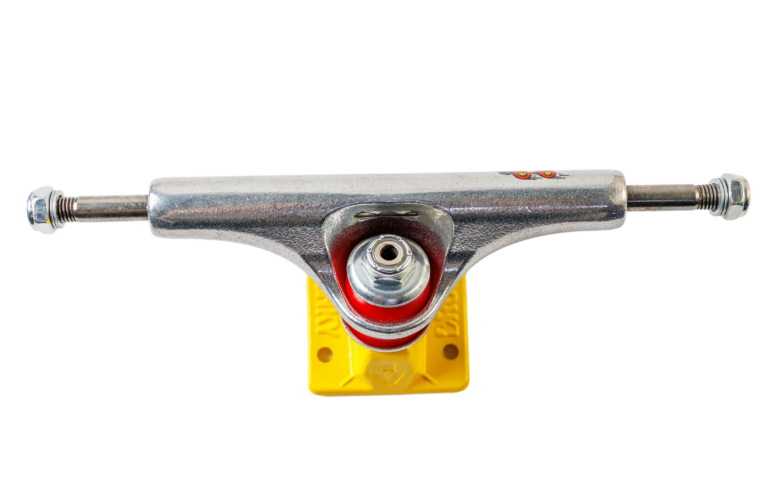 Droshky Flash Yellow & Silver 5.25 Hollow Light Trucks – Lightweight & Durable