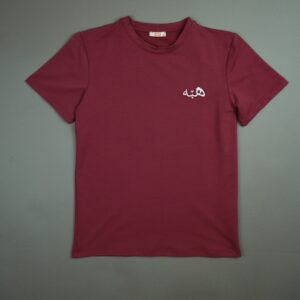 red t shirt (arabic white logo)